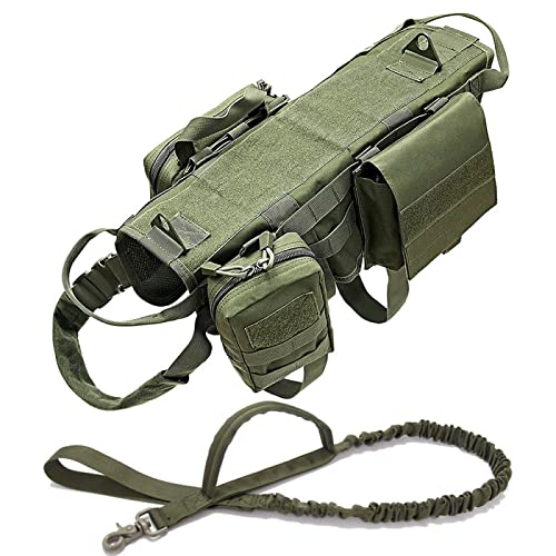Collie K9 Malinois Labrador Großer Hund, Militärisches Taktisches Geschirr, Outdoor-Haustier-Trainingsgeschirr, Weste, Hundegeschirr Und Leine, Set Für Camping, Jagd, Hundegeschirr Und Leine Collie K9 Malinois Labrador Großer Hund, Militärisches Taktisches Geschirr, Outdoor-Haustier-Trainingsgeschirr, Weste, Hundegeschirr Und Leine, Set Für Camping, Jagd, Hundegeschirr Und Leine von DTREEL