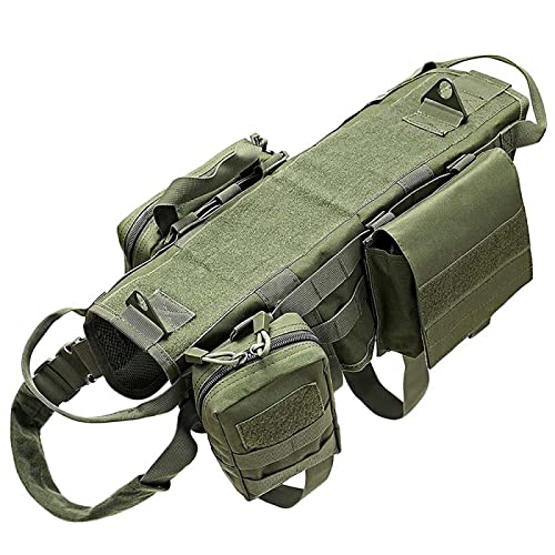 Collie K9 Malinois Labrador Großer Hund, Militärisches Taktisches Geschirr, Outdoor-Haustier-Trainingsgeschirr, Weste, Hundegeschirr Und Leine, Set Für Camping, Jagd, Hundegeschirr Und Leine Collie K9 Malinois Labrador Großer Hund, Militärisches Taktisches Geschirr, Outdoor-Haustier-Trainingsgeschirr, Weste, Hundegeschirr Und Leine, Set Für Camping, Jagd, Hundegeschirr Und Leine von DTREEL