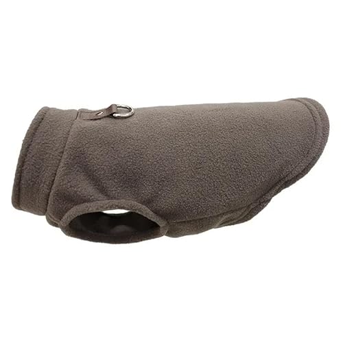 Herbst Und Winter, Warme Fleece-Hundejacke, Kleidung, Weiche Und Bequeme Haustierjacke, Weste Mit D-Ring, Kleidung Für Kleine Und Mittelgroße Hunde Und Katzen, Mantel Für Französische B von DTREEL