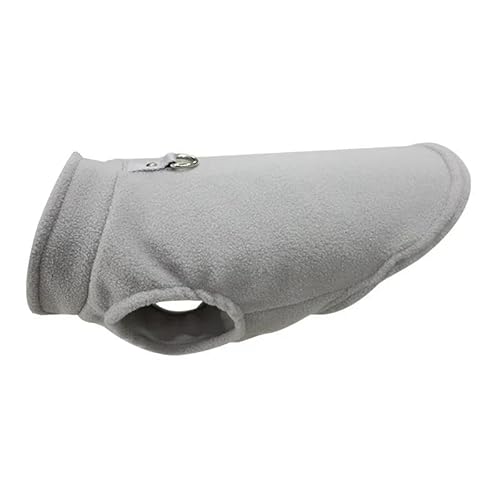 Herbst Und Winter, Warme Fleece-Hundejacke, Kleidung, Weiche Und Bequeme Haustierjacke, Weste Mit D-Ring, Kleidung Für Kleine Und Mittelgroße Hunde Und Katzen, Mantel Für Französische B von DTREEL
