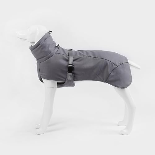 Herbst Und Winter, Warmer, Verdickter Hundemantel, Mittlerer Und Großer Hund, Hoher Kragen, Warme Manteljacke, Haustierkleidung, Schäferhund, Labrador, Bulldogge, Kleidung, Mantel,Grau,L Herbst Und Winter, Warmer, Verdickter Hundemantel, Mittlerer Und Großer Hund, Hoher Kragen, Warme Manteljacke, Haustierkleidung, Schäferhund, Labrador, Bulldogge, Kleidung, Mantel,Grau,L von DTREEL