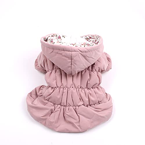Herbst Winter Warmer Hundemantel Haustier Warmes Kleid Hund Hoodie Blumenblasenrock Mädchen Hund Katze Wintermantel Kleidung Chihuahua Mops Labrador Jackenmantel,A,S Herbst Winter Warmer Hundemantel Haustier Warmes Kleid Hund Hoodie Blumenblasenrock Mädchen Hund Katze Wintermantel Kleidung Chihuahua Mops Labrador Jackenmantel,A,S von DTREEL