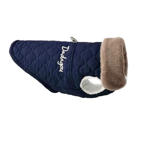 Outdoor-Winddichte Und wasserdichte Hundejacke, Winter-warme Hundejacke, Kleidung, Chihuahua, Französische Bulldogge, Mops, Kleidung, Jacke, Weste, Weiche, Bequeme Haustierjacke,Blau,2X Outdoor-Winddichte Und wasserdichte Hundejacke, Winter-warme Hundejacke, Kleidung, Chihuahua, Französische Bulldogge, Mops, Kleidung, Jacke, Weste, Weiche, Bequeme Haustierjacke,Blau,2X von DTREEL