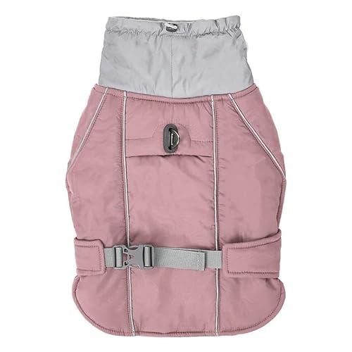 Reflektierende wasserdichte Und Winddichte Luxus-Haustierjacke Für Den Außenbereich, Winterkleidung, Warme, Weiche Und Bequeme Katzen- Und Hundejacke, Chihuahua-Mops-Labrador-Jacke,B,2X Reflektierende wasserdichte Und Winddichte Luxus-Haustierjacke Für Den Außenbereich, Winterkleidung, Warme, Weiche Und Bequeme Katzen- Und Hundejacke, Chihuahua-Mops-Labrador-Jacke,B,2X von DTREEL