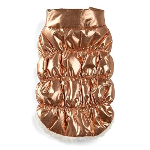 Warme Fleece-Hundemantel-Kleidung Für Herbst Und Winter,Gold,2XL Warme Fleece-Hundemantel-Kleidung Für Herbst Und Winter,Gold,2XL von DTREEL