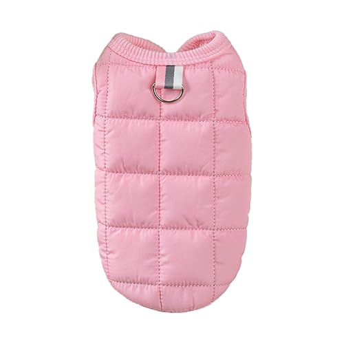 Warme Hundemanteljacke Für Herbst Und Winter, Winddicht, Für Den Außenbereich, Für Kleine Und Mittelgroße Hunde, Baumwolle, Chihuahua-Mops-Kleidung, Heimtierbedarf,A,S von DTREEL