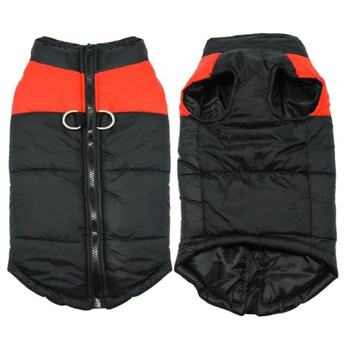 Warme Jacke Für Große Hunde Im Herbst Und Winter, Wind- Und Wasserdicht, Warme Haustierjacke, Weste Für Französische Bulldogge, Chihuahua, Mops, Labrador, Yorkshire,D,6XL Warme Jacke Für Große Hunde Im Herbst Und Winter, Wind- Und Wasserdicht, Warme Haustierjacke, Weste Für Französische Bulldogge, Chihuahua, Mops, Labrador, Yorkshire,D,6XL von DTREEL