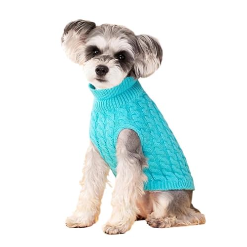 Warmer Winterpullover Für Haustiere, Weich Und Bequem, Haustierkleidung, Rollkragenpullover Für Kleine Und Mittelgroße Hunde, Strickpullover Für Hunde Und Katzen, Pullover, Weste, Chihu Warmer Winterpullover Für Haustiere, Weich Und Bequem, Haustierkleidung, Rollkragenpullover Für Kleine Und Mittelgroße Hunde, Strickpullover Für Hunde Und Katzen, Pullover, Weste, Chihu von DTREEL
