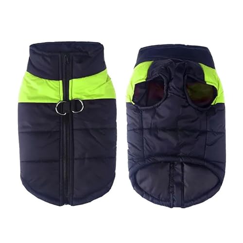 Wind- Und wasserdichte Outdoor-Hundejacke Für Herbst Und Winter, Verdickte Und Warme Jacke Für Große Hunde, Labrador, Deutscher Schäferhund, Chihuahua, Mops, Französische Bulldogge,Grün,7XL Wind- Und wasserdichte Outdoor-Hundejacke Für Herbst Und Winter, Verdickte Und Warme Jacke Für Große Hunde, Labrador, Deutscher Schäferhund, Chihuahua, Mops, Französische Bulldogge,Grün,7XL von DTREEL