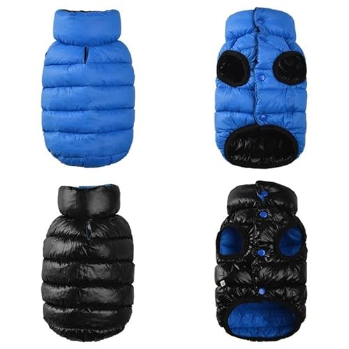 Wind- Und wasserdichte Outdoor-Jacke Für Große Hunde, Herbst Und Winter, Verdickter Warmer Haustiermantel, Chihuahua-Mops, Französische Bulldogge, Golden Retriever, Labrador-Jacke,B,S Wind- Und wasserdichte Outdoor-Jacke Für Große Hunde, Herbst Und Winter, Verdickter Warmer Haustiermantel, Chihuahua-Mops, Französische Bulldogge, Golden Retriever, Labrador-Jacke,B,S von DTREEL