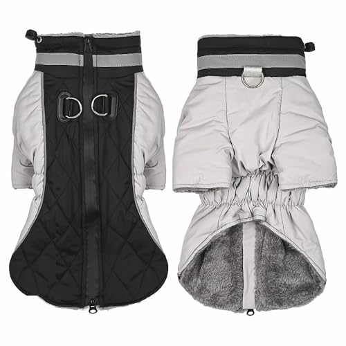 Wind- Und wasserdichte Reflektierende Hundejacke Für Den Außenbereich, Warme Haustierjacke Für Herbst Und Winter, Weiche Und Bequeme Haustierjacke, Jacke Für Labrador, Chihuahua, Mops, Franz Wind- Und wasserdichte Reflektierende Hundejacke Für Den Außenbereich, Warme Haustierjacke Für Herbst Und Winter, Weiche Und Bequeme Haustierjacke, Jacke Für Labrador, Chihuahua, Mops, Franz von DTREEL