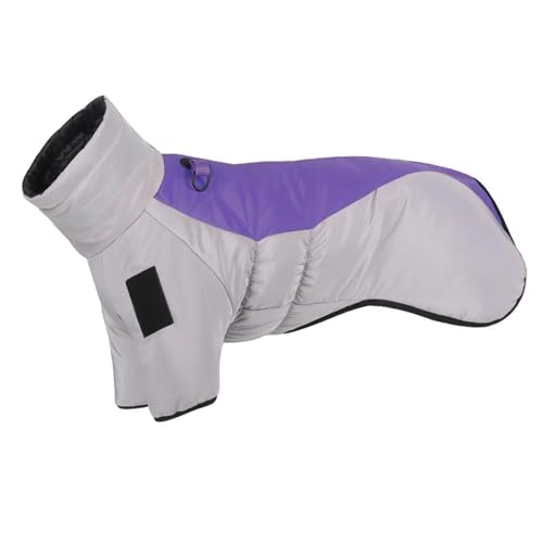 Winter Verdickter Und Warmer Großer Hundemantel, Kleidung Für Den Außenbereich, Wasserdicht Und Winddicht, Haustierjacke, Kleidung, Mantel, Hoher Kragen, Warm, Windhund, Deutscher Schäf von DTREEL