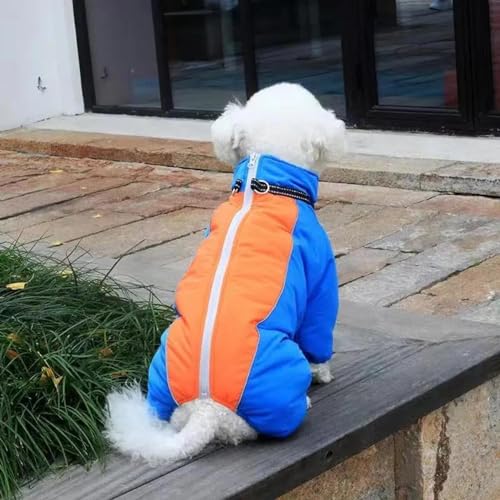 Winter Warme Fleece-Jacke Für Mittelgroße Und Große Hunde, Für Den Außenbereich, Wind- Und Wasserdicht, Weicher Und Bequemer Haustier-Overall, Windhund, Dobermann, Deutscher Schäferhund von DTREEL