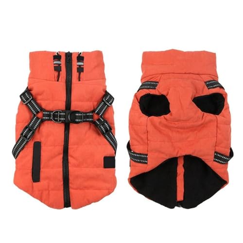 Winter Warme Hundejacke Kleidung Outdoor Wasserdicht Und Winddicht Haustiermantel Jacke Verdickte Warme Haustierkleidung Yorkshire Chihuahua Mops Trägerweste,A,M Winter Warme Hundejacke Kleidung Outdoor Wasserdicht Und Winddicht Haustiermantel Jacke Verdickte Warme Haustierkleidung Yorkshire Chihuahua Mops Trägerweste,A,M von DTREEL