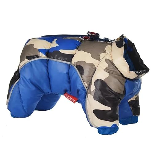 Winterwarme Hundejacke, Kleidung, Outdoor, wasserdichte Und Winddichte Jacke Für Kleine Und Mittelgroße Hunde, Reflektierende Katzen- Und Hundejacke, Weiche Und Bequeme Chihuahua-Mops-O von DTREEL