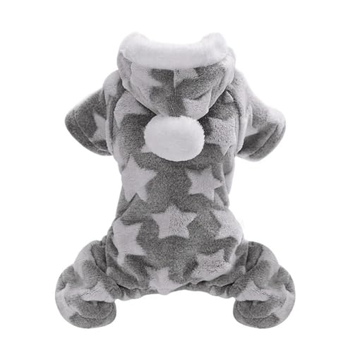 Winterweiche Warme Katzen- Und Hundekleidung Aus Fleece, Warme Jacke Für Chihuahua, Mops, Französische Bulldogge, Kleidung, Hundeoverall, Kapuzenpyjama Für Kleine Und Mittelgroße Hunde Winterweiche Warme Katzen- Und Hundekleidung Aus Fleece, Warme Jacke Für Chihuahua, Mops, Französische Bulldogge, Kleidung, Hundeoverall, Kapuzenpyjama Für Kleine Und Mittelgroße Hunde von DTREEL