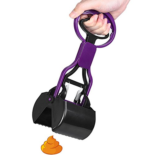 DUBENS Hundekotschaufel, Faltbare Hund Katze Haustier Kotschaufel Kiefer Poop Scoop Clean Pick Up Ablaufgarnitur, KOT Schaufeln Hundekot Schaufel für Hundekot, 28x9cm von DUBENS
