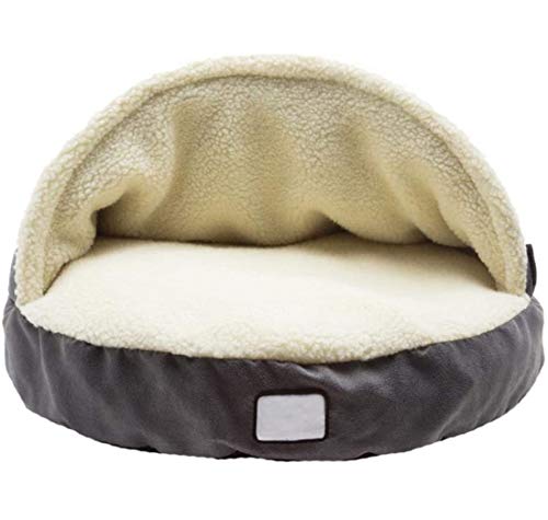 DUCHEN Hundehöhle Warm Weiche Hundehütte Große Schlafsack Tierbedarf Kennel Pads House Abnehmbar Waschbar Hundebett für große Hunde und Katzen von DUCHEN