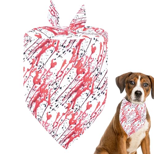 DUDOK Halloween-Hundehalstücher – Dreieck-Lätzchen, Halstuch, Hundehalstuch, verstellbares Hundeschal für Katzen, Haustiere, Hunde, Halloween-Urlaub von DUDOK