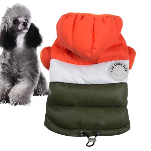DUDOK Wintermantel für Hunde, Winterjacke für Hunde, Hundemäntel für kaltes Wetter, warmer Mantel für Haustiere, Hundejacke, Wintermantel mit Hut DUDOK Wintermantel für Hunde, Winterjacke für Hunde, Hundemäntel für kaltes Wetter, warmer Mantel für Haustiere, Hundejacke, Wintermantel mit Hut von DUDOK