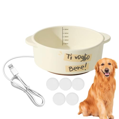 Hund Beheizter Wassernapf Keramik Beheizter Wassernapf Konstante Temperatur Automatischer Wassernapf für Hunde Outdoor, Hühner, Vögel, Katzen Dudok Hund Beheizter Wassernapf Keramik Beheizter Wassernapf Konstante Temperatur Automatischer Wassernapf für Hunde Outdoor, Hühner, Vögel, Katzen Dudok von DUDOK