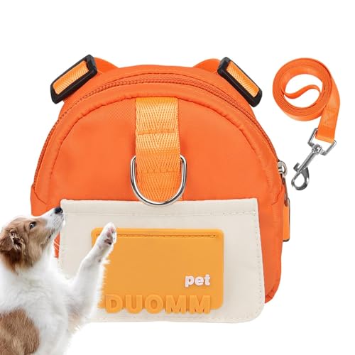 Hundesatteltasche, Rucksack, Tragetasche, Sattelrucksack, Haustiergeschirr, große Kapazität, Leckerli-Tasche für Hunde zum Tragen, Kotbeutel, Sattelrucksack, Geschirr für Hunde beim Laufen Dudok von DUDOK