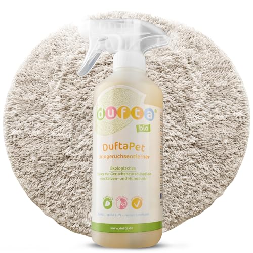DuftaPet 500 ml – Enzymreiniger & Geruchsneutralisierer gegen Tiergerüche, Urin & Erbrochenes – Ideal für Teppiche, Polster, Böden & Tiertoiletten – Parfümfrei, hautfreundlich & biologisch abbaubar DuftaPet 500 ml – Enzymreiniger & Geruchsneutralisierer gegen Tiergerüche, Urin & Erbrochenes – Ideal für Teppiche, Polster, Böden & Tiertoiletten – Parfümfrei, hautfreundlich & biologisch abbaubar von dufta