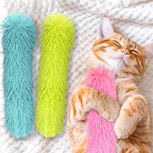 DUJIAOSHOU 3 Pack Katzenminze Spielzeug für Katzen Kicker Spielzeug Interaktives Katzenspielzeug Indoor Kitty Kick Kissen Spielzeug für alle Kätzchen und Welpen DUJIAOSHOU 3 Pack Katzenminze Spielzeug für Katzen Kicker Spielzeug Interaktives Katzenspielzeug Indoor Kitty Kick Kissen Spielzeug für alle Kätzchen und Welpen von DUJIAOSHOU