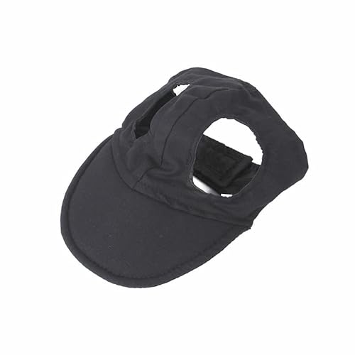 Haustier Baseball Mütze Pet Fashion Hundemütze, Baseballmütze mit Ohrlöchern, Winddicht, for Reisen, Sport, Segeltuch, Sonnenhüte for Welpen, Outdoor-Sonnenschutz-Zubehör (Color : C-Black, Size : S Haustier Baseball Mütze Pet Fashion Hundemütze, Baseballmütze mit Ohrlöchern, Winddicht, for Reisen, Sport, Segeltuch, Sonnenhüte for Welpen, Outdoor-Sonnenschutz-Zubehör (Color : C-Black, Size : S von DUNSBY