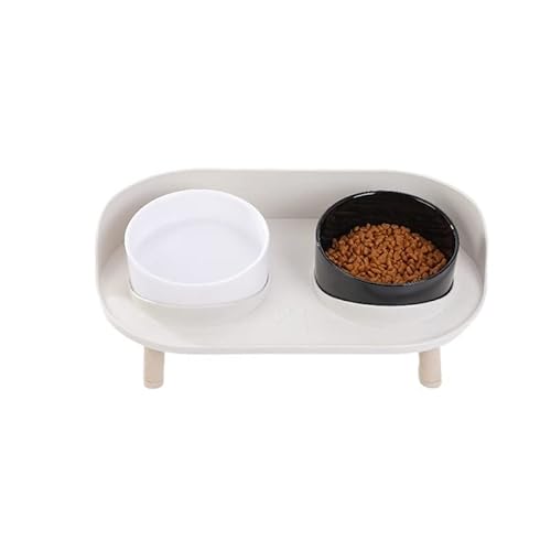 Hund Erhöht Futterschüssel Haustier Katze Doppel Schüsseln Feeder Einstellbare Höhe Katzen Hunde Trinker Wasser Schüssel Schüssel Erhöhte Fütterung Lebensmittel Feeder Katze Hund liefert (Color : Bla Hund Erhöht Futterschüssel Haustier Katze Doppel Schüsseln Feeder Einstellbare Höhe Katzen Hunde Trinker Wasser Schüssel Schüssel Erhöhte Fütterung Lebensmittel Feeder Katze Hund liefert (Color : Bla von DUNSBY