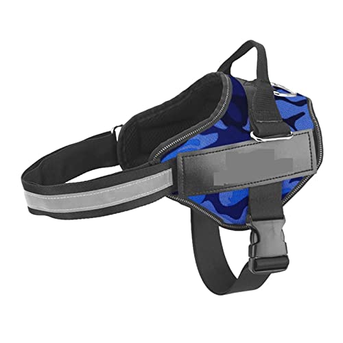Hundegeschirr Hundegeschirr Reflektierendes, Atmungsaktives, Verstellbares Haustiergeschirr for Hundeweste Patch Outdoor Walking Dog Supplies (Color : 4, Size : S) von DUNSBY