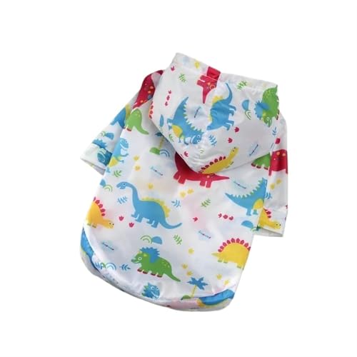 DUOCARA Niedlich bedruckte Hundekleidung für kleine Hunde, Frühling, Sommer, Sonnenschutzkleidung, Klimaanlage, atmungsaktiv, mit Kapuze DUOCARA Niedlich bedruckte Hundekleidung für kleine Hunde, Frühling, Sommer, Sonnenschutzkleidung, Klimaanlage, atmungsaktiv, mit Kapuze von DUOCARA