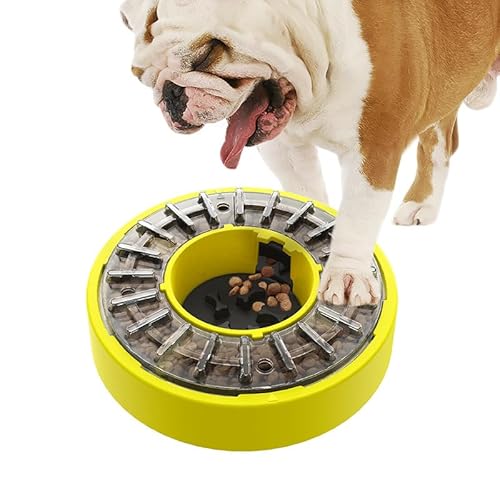 DUOJIN Hundespielzeug Intelligenz mit Quietschen Interaktives für Kleine, mittlere und große Hunde zum Trainieren des Spaßes beim Füttern von DUOJIN