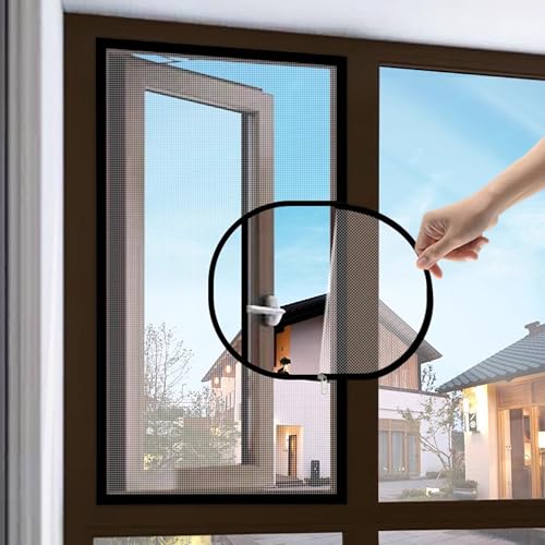 DUOLEH Kundenspezifische Größe Katzennetz Mesh mit Reißverschluss, Fliegengitter Selbstklebendes Netz Katzenschutznetz, Katzen Fensterschutz Katzensicherheitsnetz mit Selbstklebend DUOLEH Kundenspezifische Größe Katzennetz Mesh mit Reißverschluss, Fliegengitter Selbstklebendes Netz Katzenschutznetz, Katzen Fensterschutz Katzensicherheitsnetz mit Selbstklebend von DUOLEH