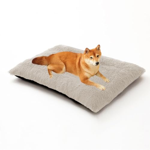Großes Hundebett, waschbar, Anti-Angst, wärmendes Hundebett, Sofa, Welpenkissen, abnehmbar, waschbar, Haustiermatratze, rutschfest, flauschig, beruhigende Haustiermatratze, 140 x 110 x 12 cm Großes Hundebett, waschbar, Anti-Angst, wärmendes Hundebett, Sofa, Welpenkissen, abnehmbar, waschbar, Haustiermatratze, rutschfest, flauschig, beruhigende Haustiermatratze, 140 x 110 x 12 cm von DUOLEH