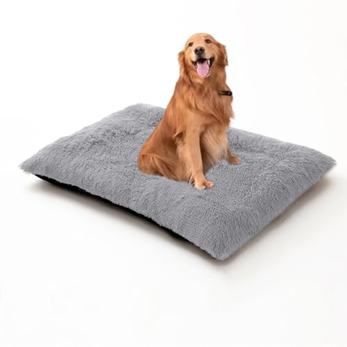 Herausnehmbare Hundebetten, waschbares, rechteckiges Haustierbett, Kissen für Hunde und Katzen, orthopädische Haustiermatratze, Matte für Kiste, rutschfestes Welpen-Sofakissen (120 x 90 x 10 cm Herausnehmbare Hundebetten, waschbares, rechteckiges Haustierbett, Kissen für Hunde und Katzen, orthopädische Haustiermatratze, Matte für Kiste, rutschfestes Welpen-Sofakissen (120 x 90 x 10 cm von DUOLEH