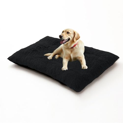 Orthopädische Hundebetten, große Matratze, flauschig, beruhigendes Hundebett, Anti-Angst, waschbares Haustierkissen für Kiste, kleine Medien, große Größe, rutschfeste Haustier-Sofa-Matte (93 x 65 x 10 Orthopädische Hundebetten, große Matratze, flauschig, beruhigendes Hundebett, Anti-Angst, waschbares Haustierkissen für Kiste, kleine Medien, große Größe, rutschfeste Haustier-Sofa-Matte (93 x 65 x 10 von DUOLEH