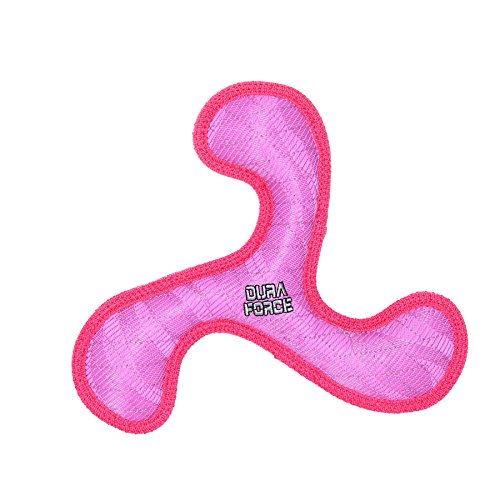 VIP55 DuraForce Tiger Hundespielzeug Bumerang, Pink VIP55 DuraForce Tiger Hundespielzeug Bumerang, Pink von DURA FORCE