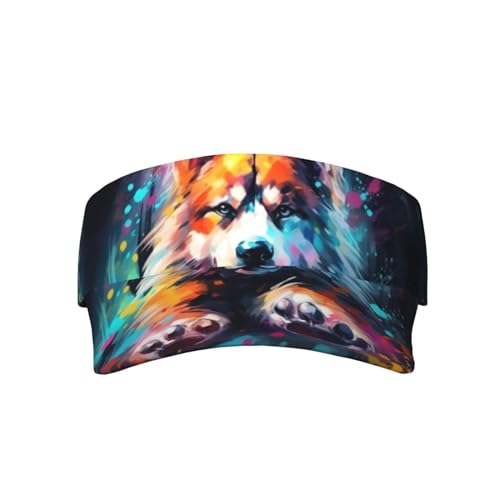 Baseballmütze für Hunde und Haustiere, Pfotenmotiv, innovativ, Topless Baseballmütze, ideal zum Laufen und Tennis, mit Visier Baseballmütze für Hunde und Haustiere, Pfotenmotiv, innovativ, Topless Baseballmütze, ideal zum Laufen und Tennis, mit Visier von DURAGS