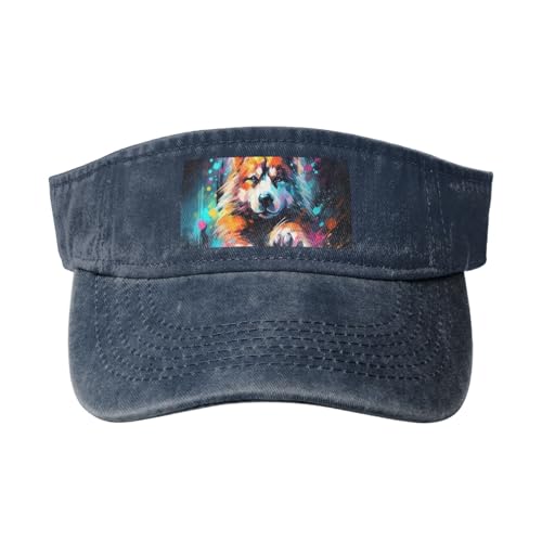 Damenhut mit Pfotenabdruck, gewaschener Denim, offen, für Outdoor-Dekorationen und den täglichen Gebrauch, Hundepfoten1, Einheitsgröße-L Damenhut mit Pfotenabdruck, gewaschener Denim, offen, für Outdoor-Dekorationen und den täglichen Gebrauch, Hundepfoten1, Einheitsgröße-L von DURAGS