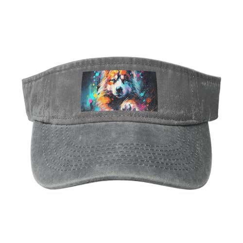 Damenhut mit Pfotenabdruck, gewaschener Denim, offen, für Outdoor-Dekorationen und den täglichen Gebrauch, Hundepfoten1, Einheitsgröße-L Damenhut mit Pfotenabdruck, gewaschener Denim, offen, für Outdoor-Dekorationen und den täglichen Gebrauch, Hundepfoten1, Einheitsgröße-L von DURAGS