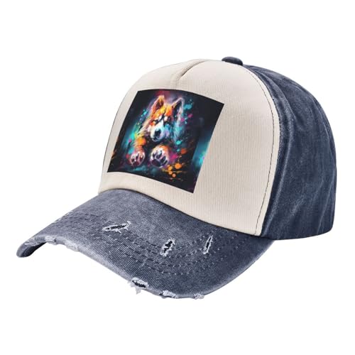 Hundehut, Tierpfote, Unisex, Baumwolle, Denim, Outdoor-Sportmütze, trendig und funktional, sportlich, legere Kopfbedeckung Hundehut, Tierpfote, Unisex, Baumwolle, Denim, Outdoor-Sportmütze, trendig und funktional, sportlich, legere Kopfbedeckung von DURAGS