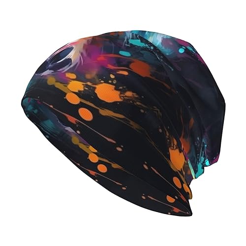 Hundepfotenmütze, Unisex, gestrickt, elastisch, ohne Krempe, coole und bequeme Hip-Hop-Mütze Hundepfotenmütze, Unisex, gestrickt, elastisch, ohne Krempe, coole und bequeme Hip-Hop-Mütze von DURAGS