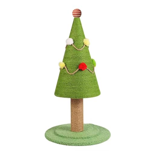 Weihnachtsbaum-Katzenkratzbrett, Verschleißfestes Kätzchenspielzeug Selbstunterhaltung und Linderung von Langeweile Kleines Katzenkratzbrett Vertikal von DURAGS