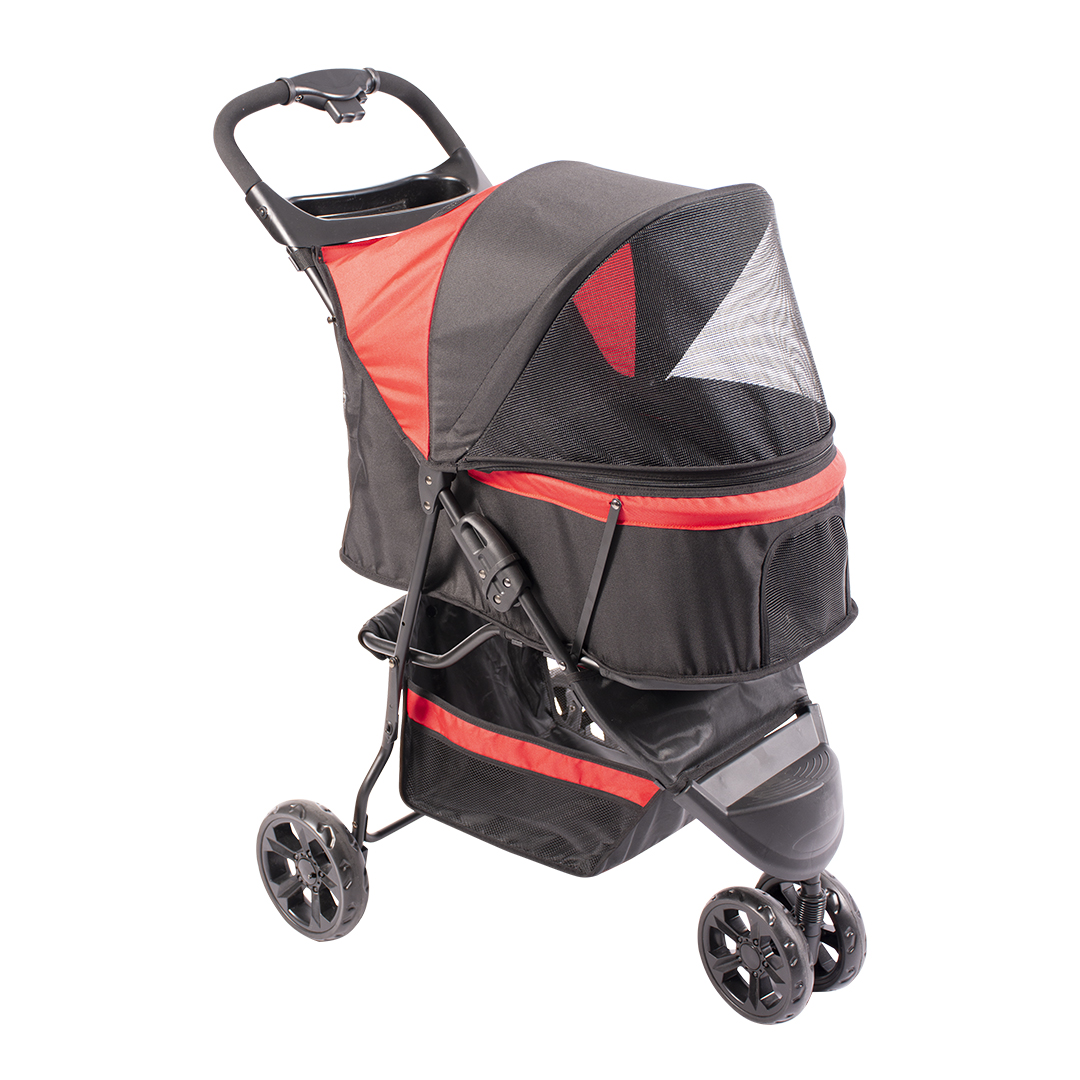 Duvoplus 3-Rad Buggy - Schwarz/Rot Duvoplus 3-Rad Buggy - Schwarz/Rot von DUVO