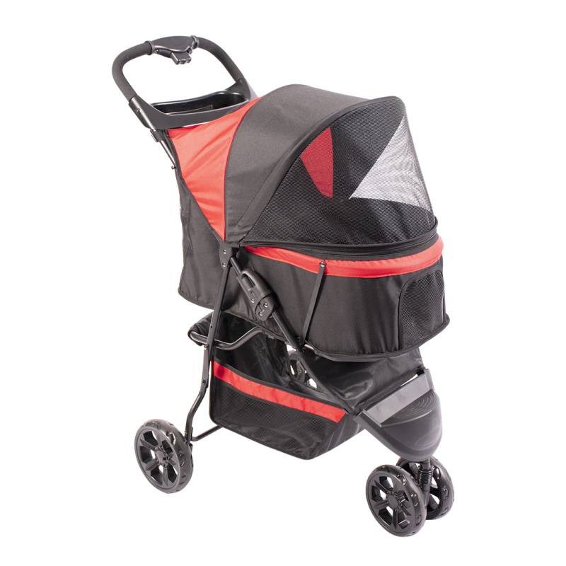 Duvoplus 3-Rad Buggy - Schwarz/Rot Duvoplus 3-Rad Buggy - Schwarz/Rot von DUVO