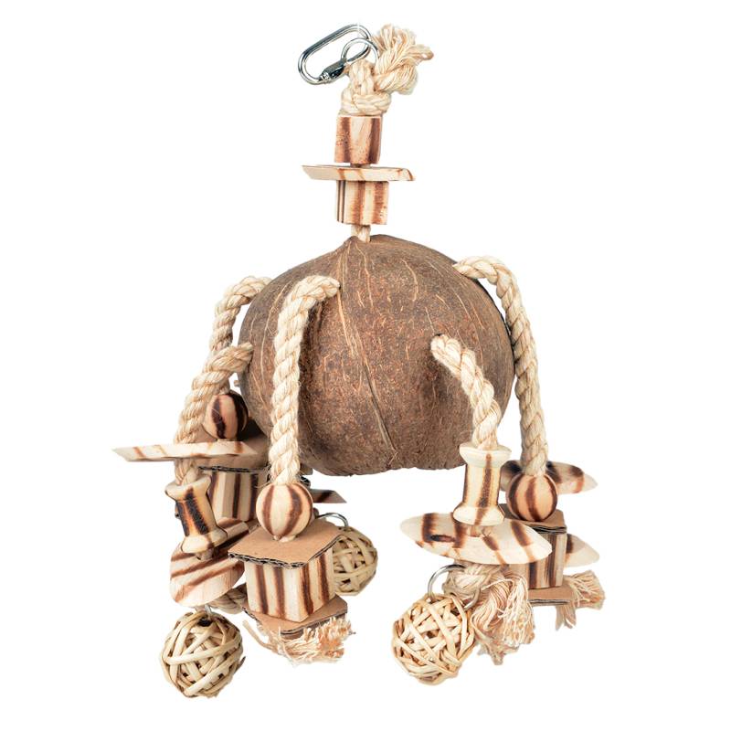 Duvoplus Coconut Jungle Anhänger Holzklötze/Weidenkugeln Duvoplus Coconut Jungle Anhänger Holzklötze/Weidenkugeln von DUVO