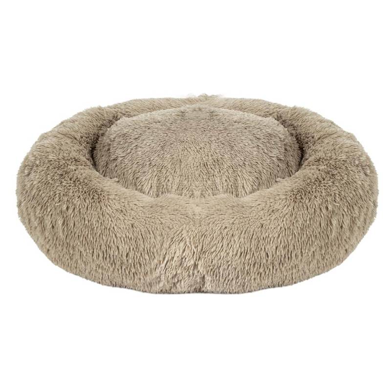 Duvoplus Donutbett Snug - beige - M - 65x65x15cm Duvoplus Donutbett Snug - beige - M - 65x65x15cm von DUVO
