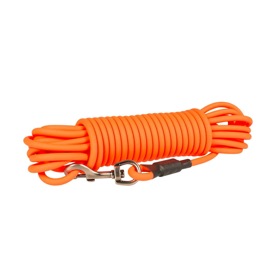 Duvoplus EXPLOR South Trackingleine PVC rund - neonorange - 5m/8mm von DUVO
