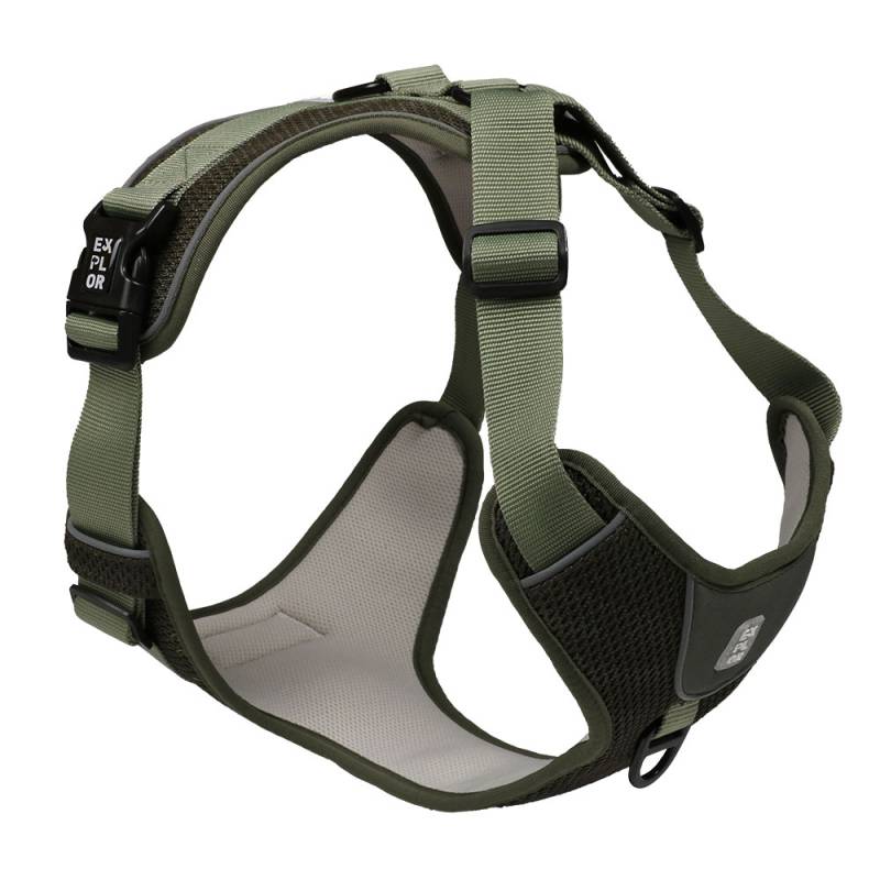Duvoplus EXPLOR Ultimate Fit No-Pull-Geschirr - Undercover Green - L - 48-58cm - 58-81cm Duvoplus EXPLOR Ultimate Fit No-Pull-Geschirr - Undercover Green - L - 48-58cm - 58-81cm von DUVO
